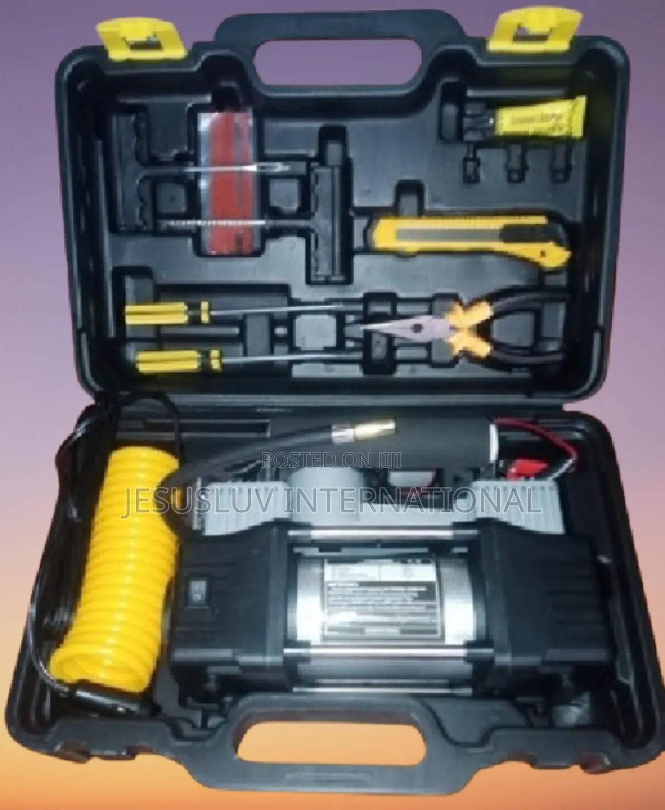 Double Cylinders Tyre Inflator Pump for Truck, Suv, Car, Rv