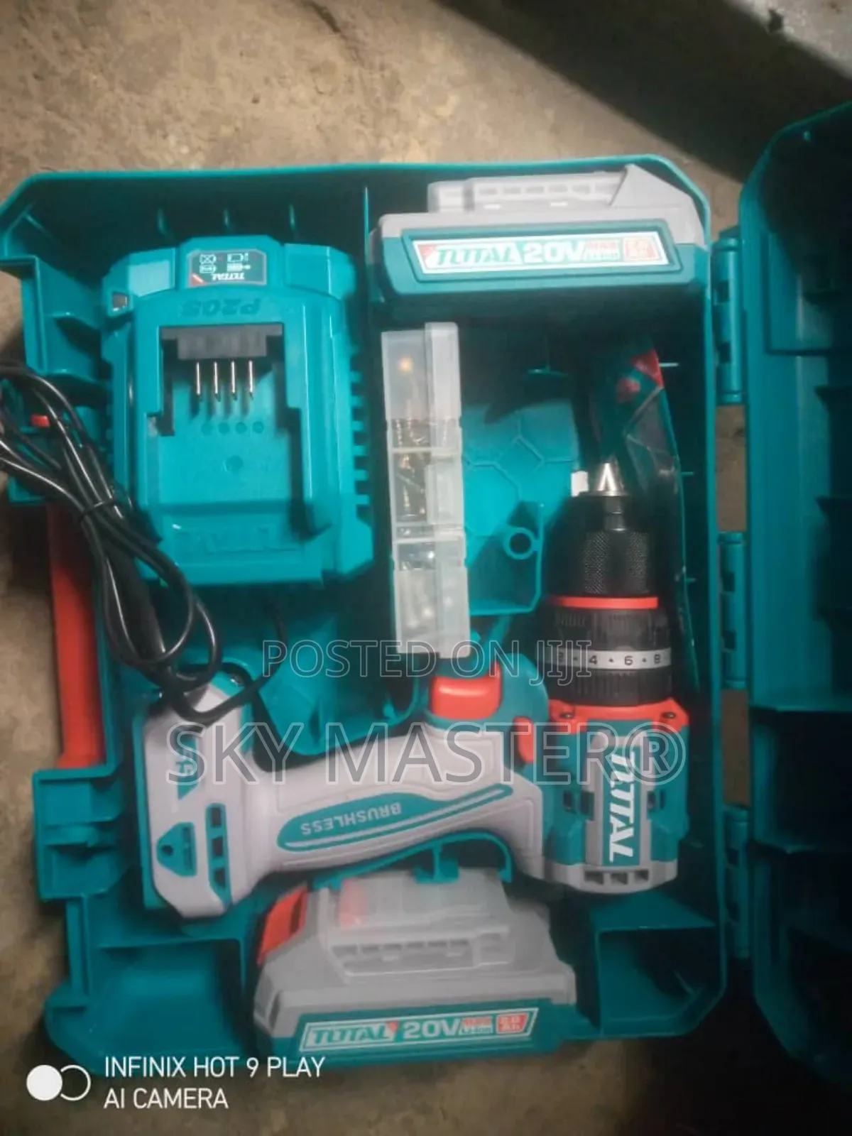 Total Compact Brushless Impact Drill