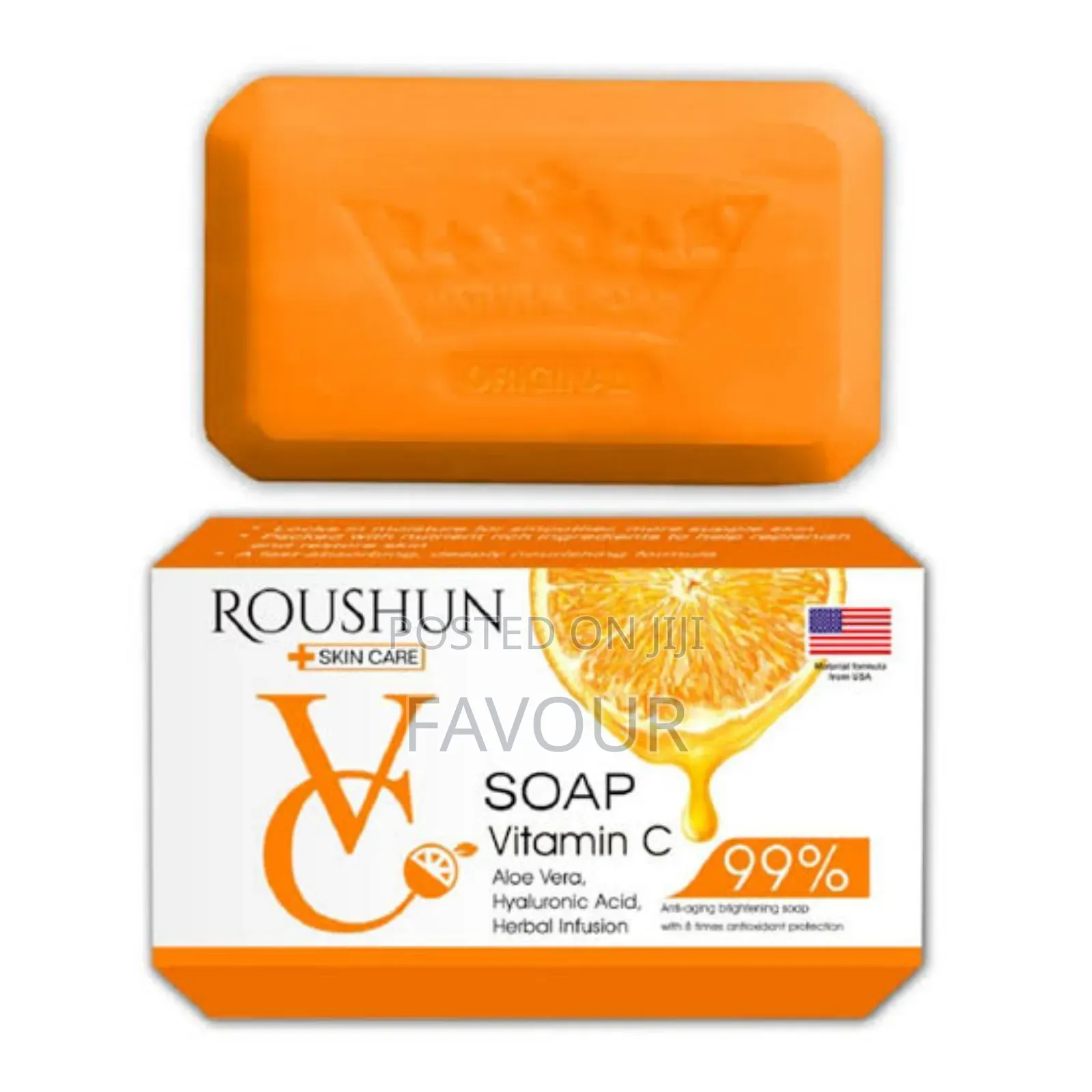 Whitening Skin Soap Infused With Hyaluronic Acid Vit.C