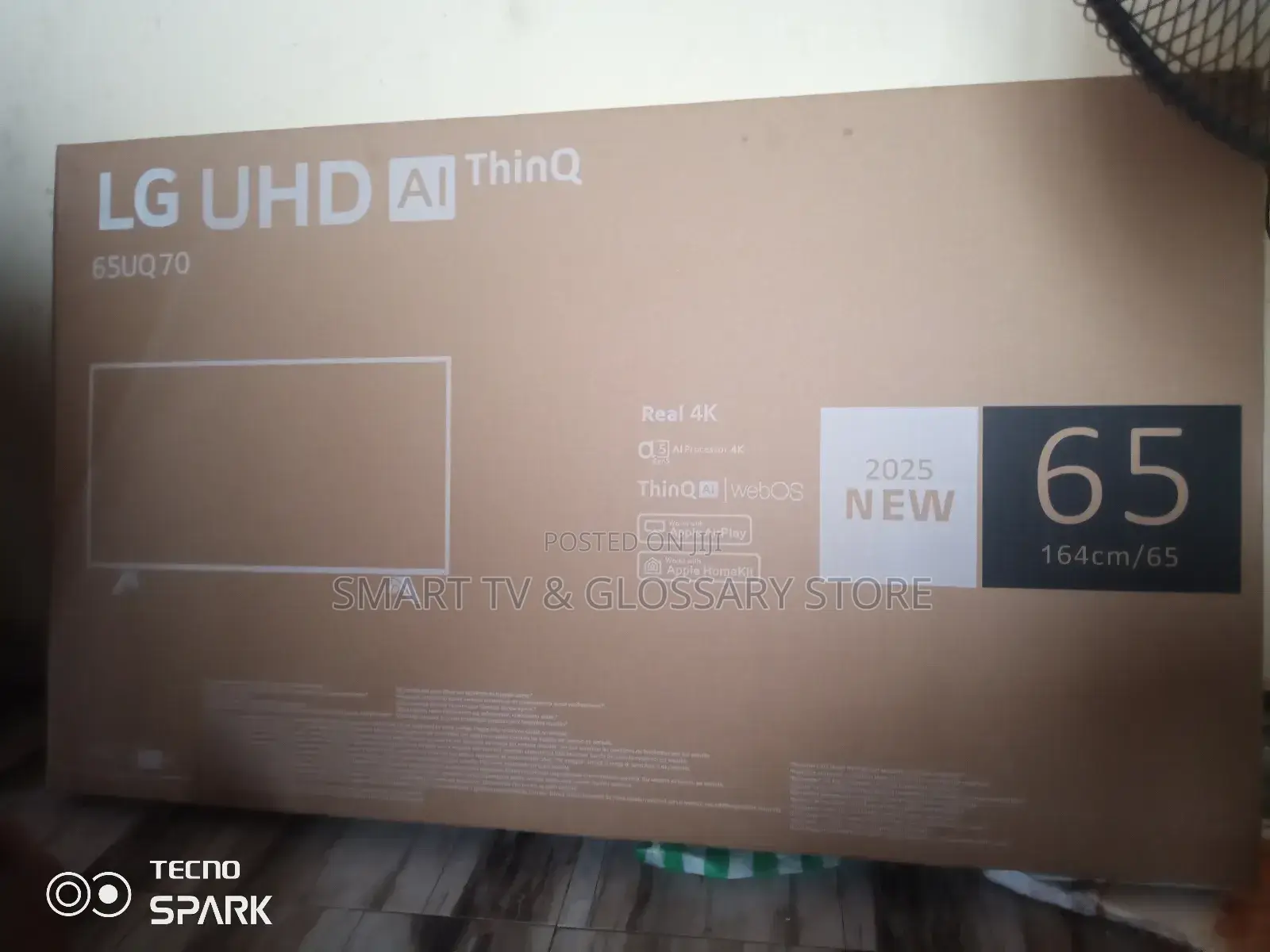 65 Inches LG HUD Ai Thinq
