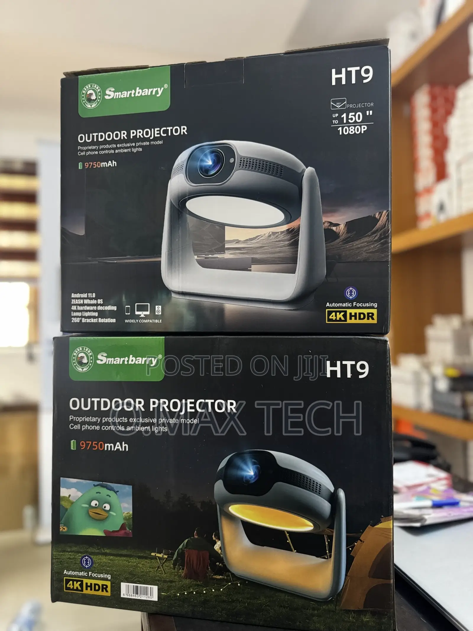 Smartbarry Ht9 Portable Outdoor Lcd Projector