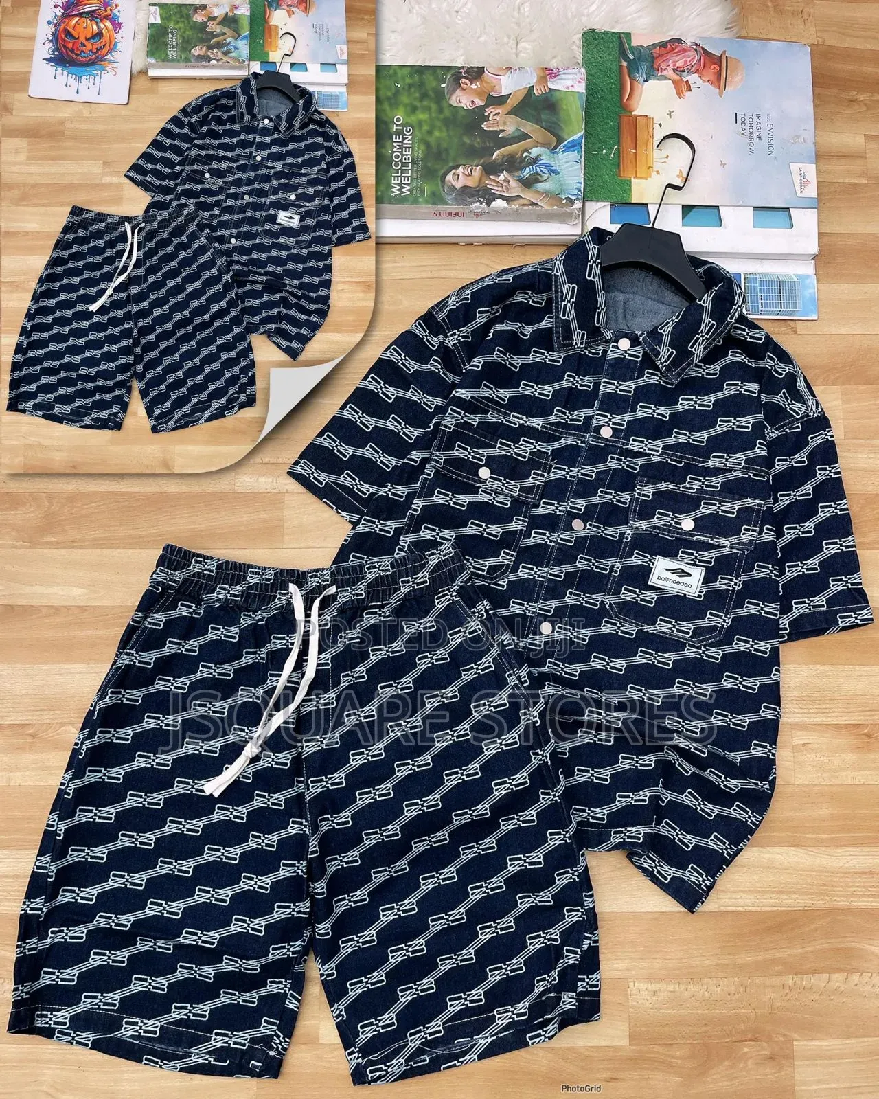 Men Denim Shirts and Shorts