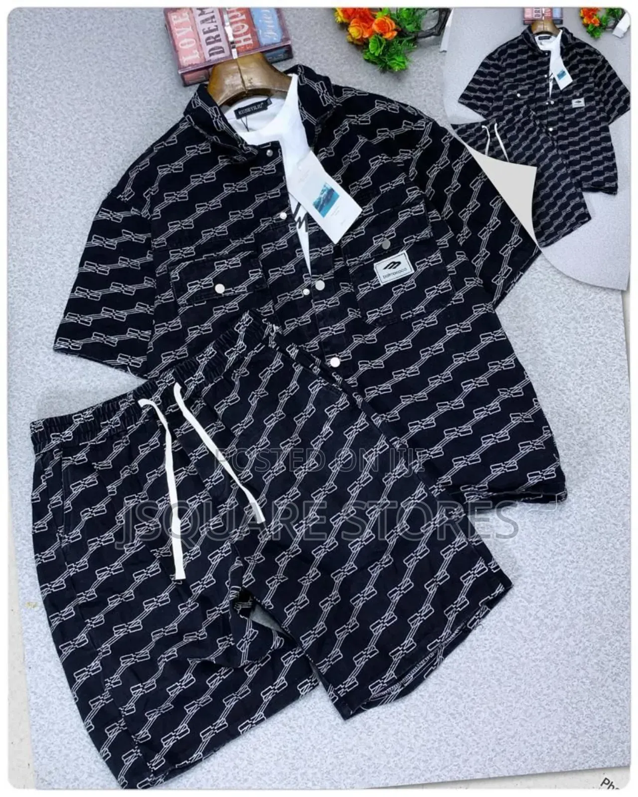 Men Denim Shirts and Shorts