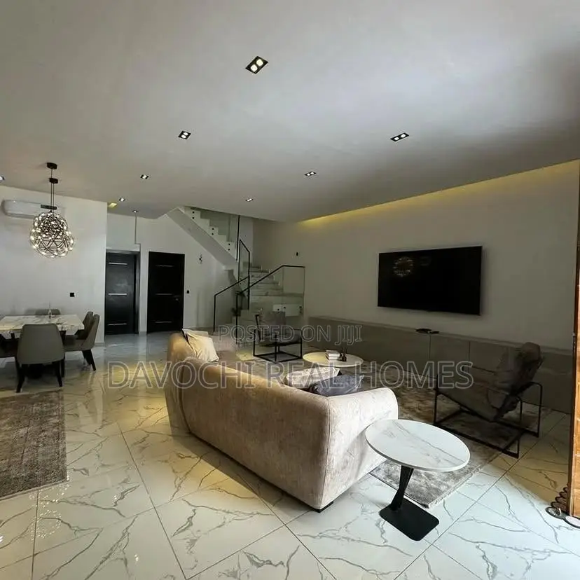 Furnished 4bdrm Apartment in Orchid Road, Lekki Phase 1 for rent