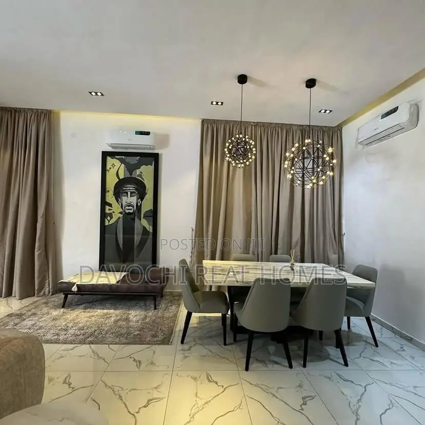 Furnished 4bdrm Apartment in Orchid Road, Lekki Phase 1 for rent