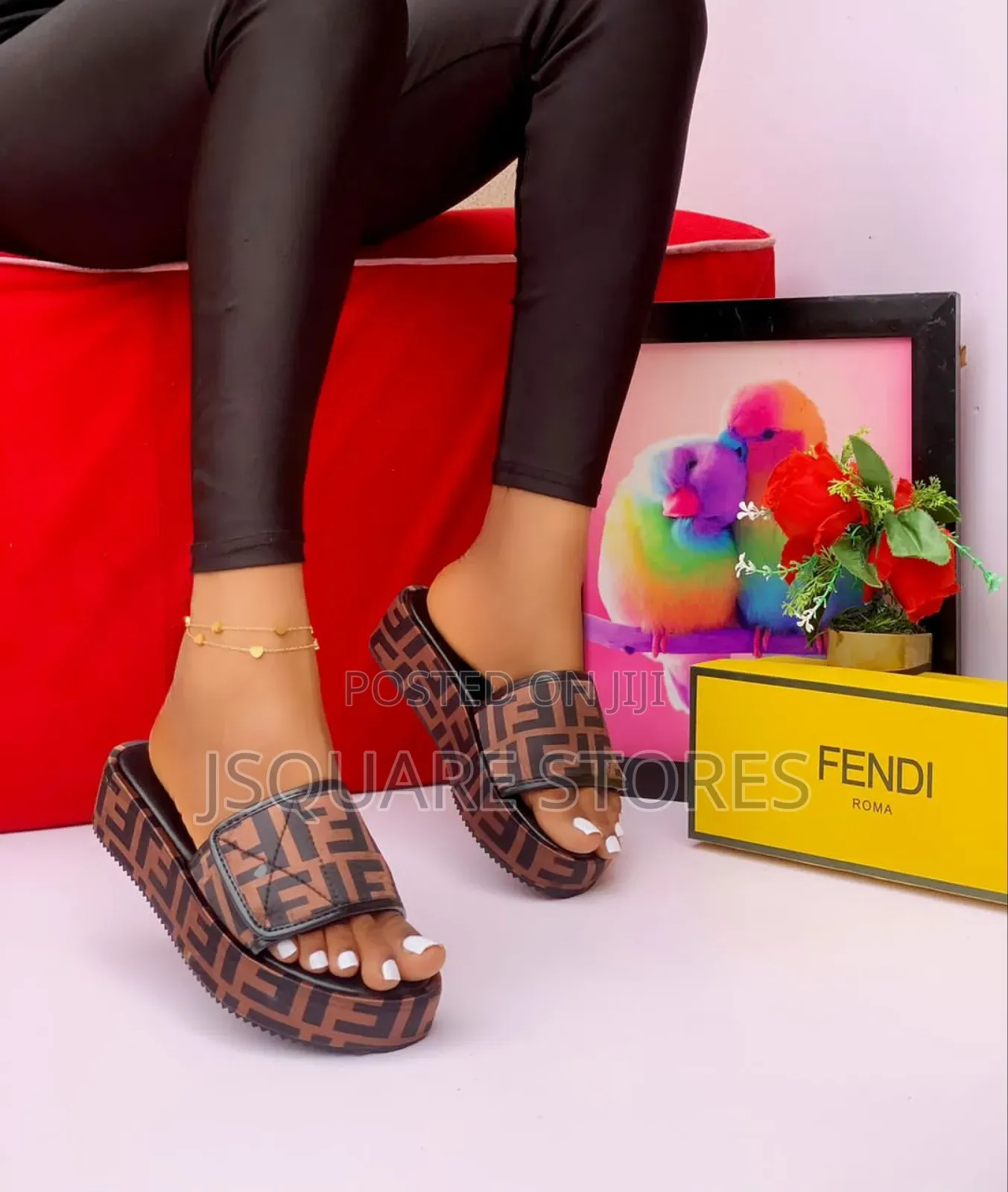 Ladies Fendi Slippers