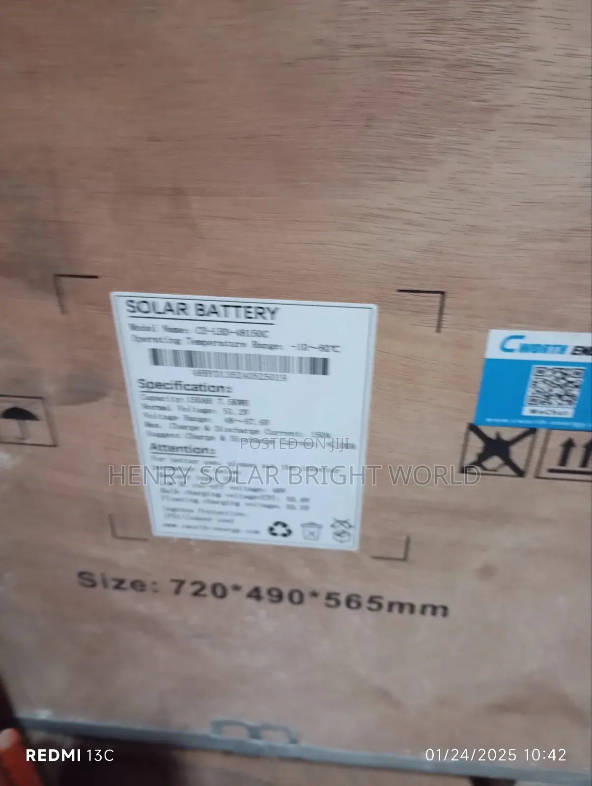 Cworth Energy 7.5kwh 48v