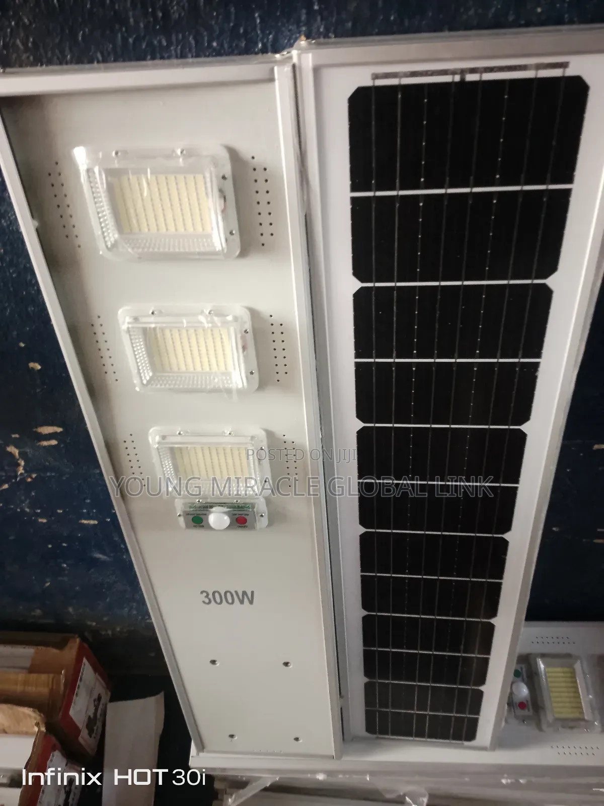 All in One 300W High Voltage Solar Street Light