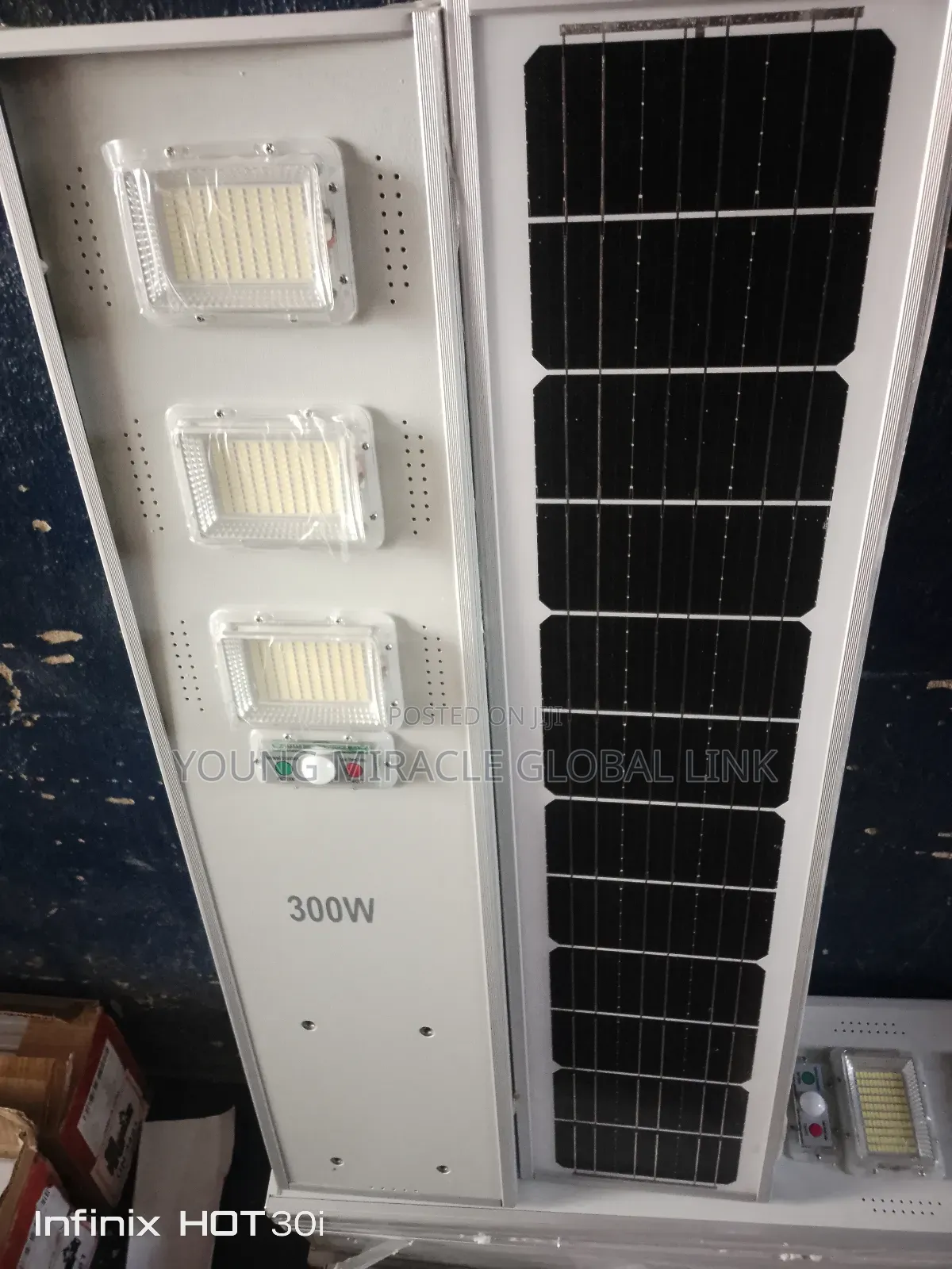 300watts All in One Solar Street Light