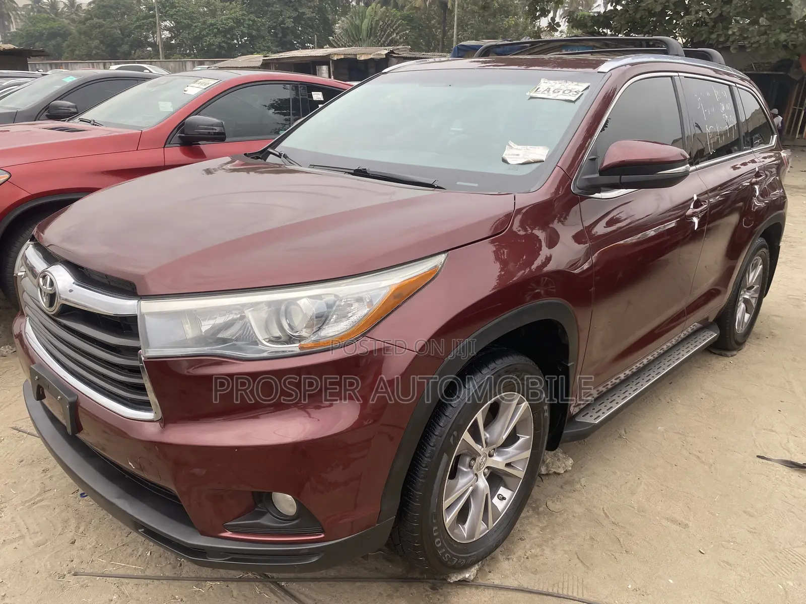 Toyota Highlander 2015 Red