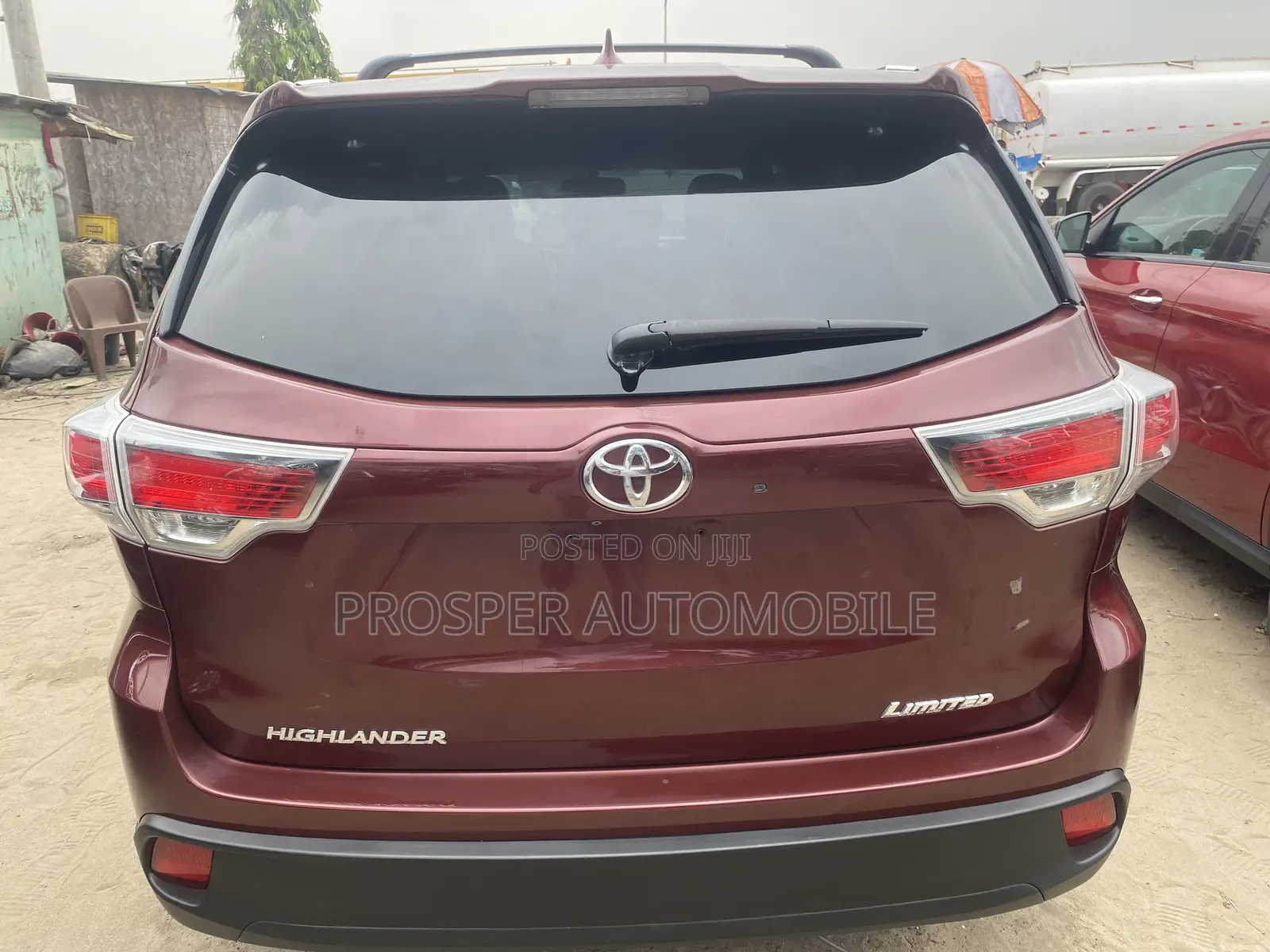 Toyota Highlander 2015 Red