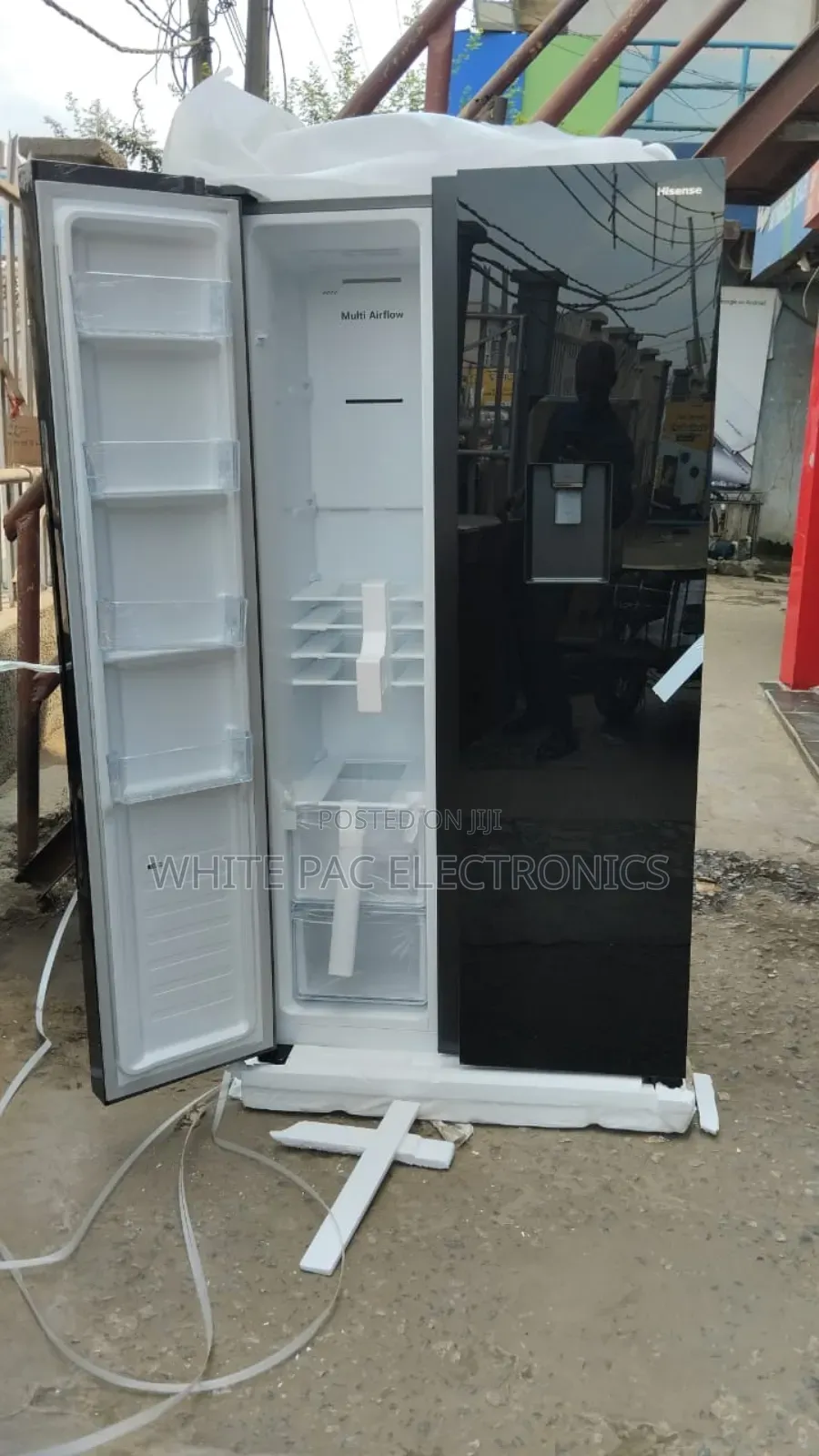 Hisense 529 L Inverter Fridge & Freezing( Mirror ) Dispenser