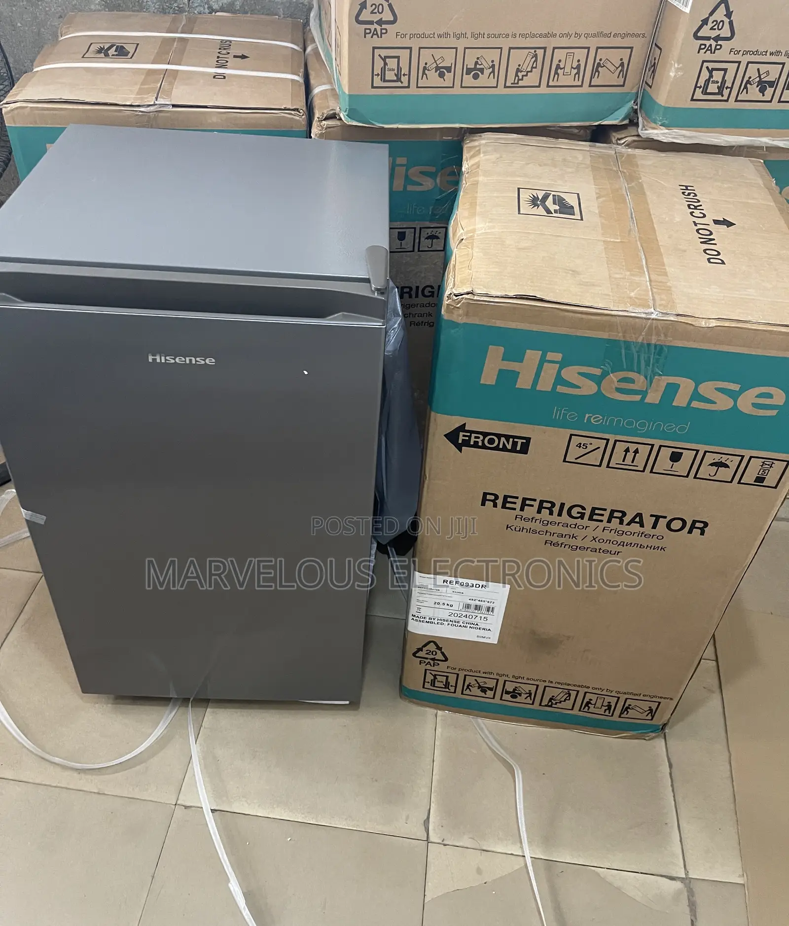 Brand New Original Hisense 100L Refrigerator With Warranty