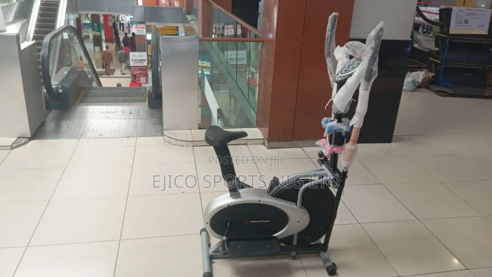 Brand New Elliptical Bike With Dumbbell