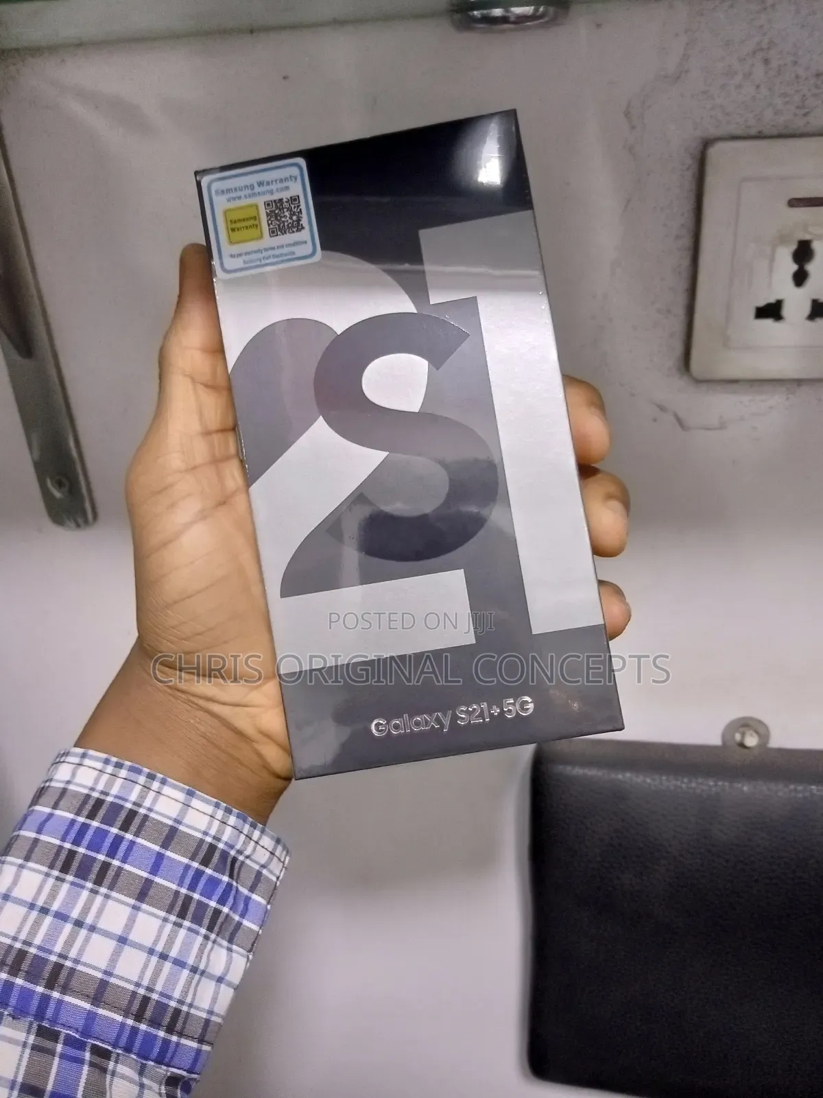 New Samsung Galaxy S21+ 5G 256 GB Black