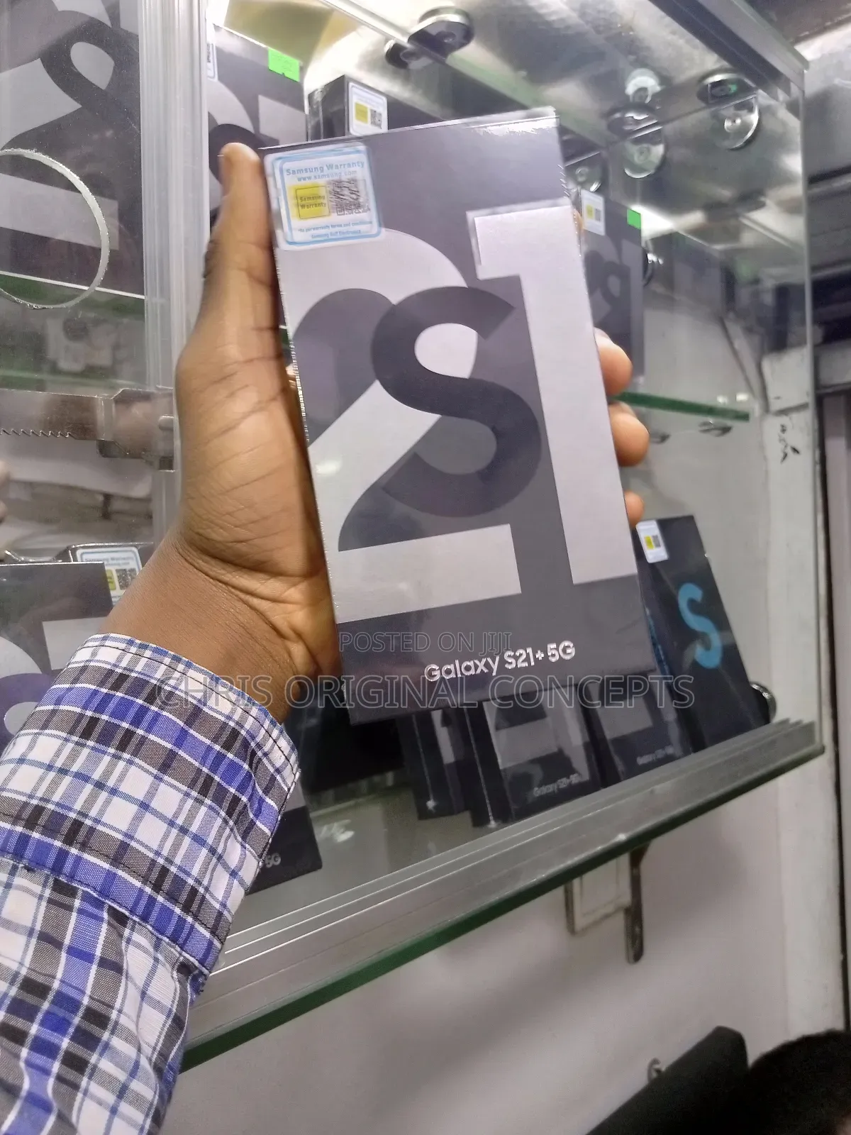 New Samsung Galaxy S21+ 5G 256 GB Gray