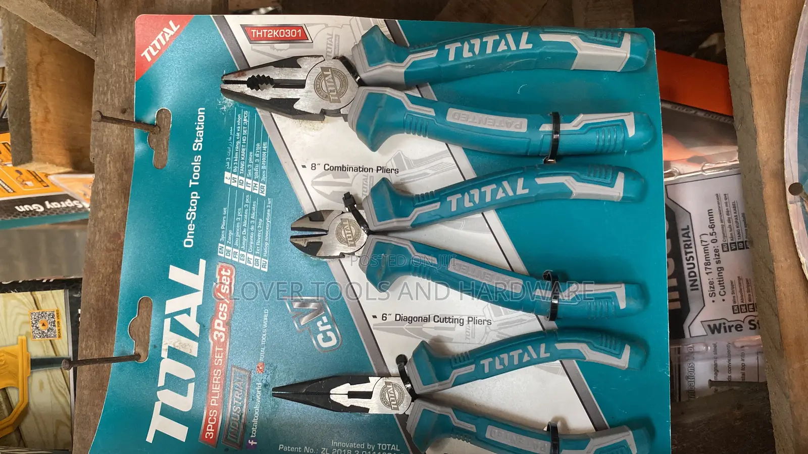 Total Set of 3pcs Pliers