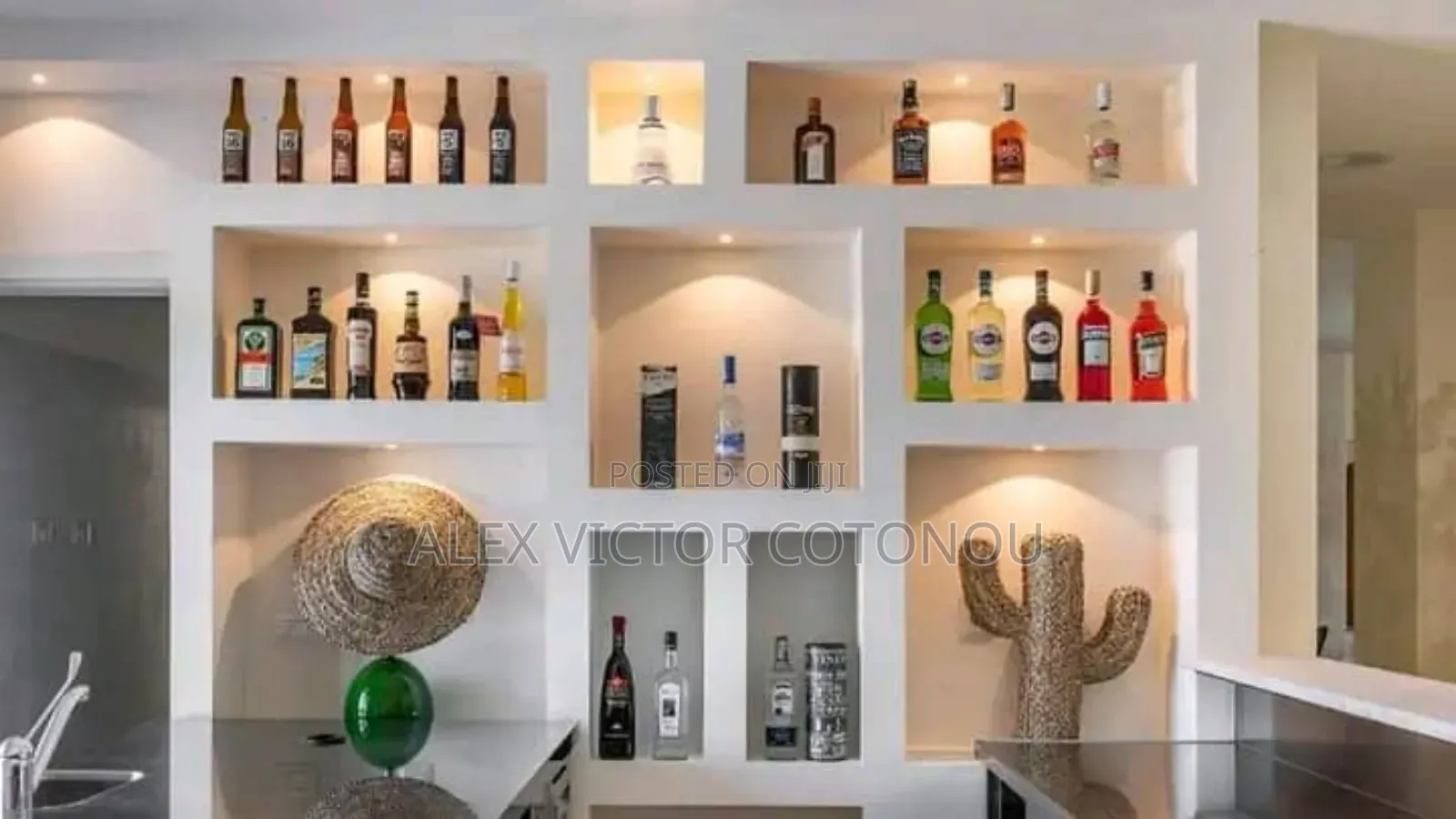 Plaster of Paris (Pop, TV Stand)