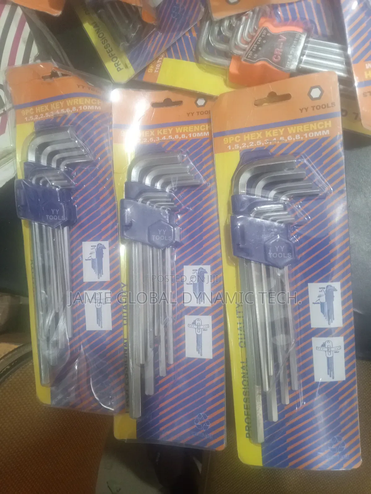 9pcs Allen Key Set