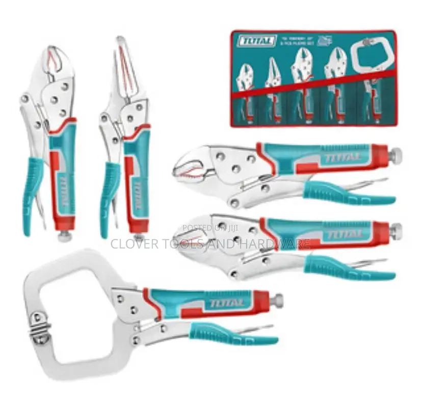 Total Gripping Pliers Nickel Plated, Carbon Steel TOS23091