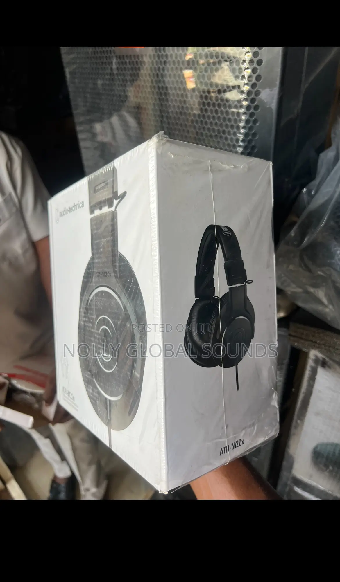 Audio-Technical Ath-M20x Pro Studio Monitor Headphones Black