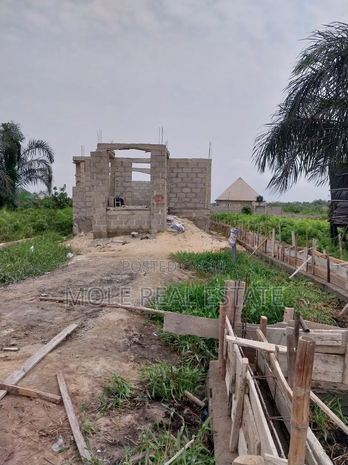 30ft by 60ft Quater in a New Estate Ijegun Ojo Lcda