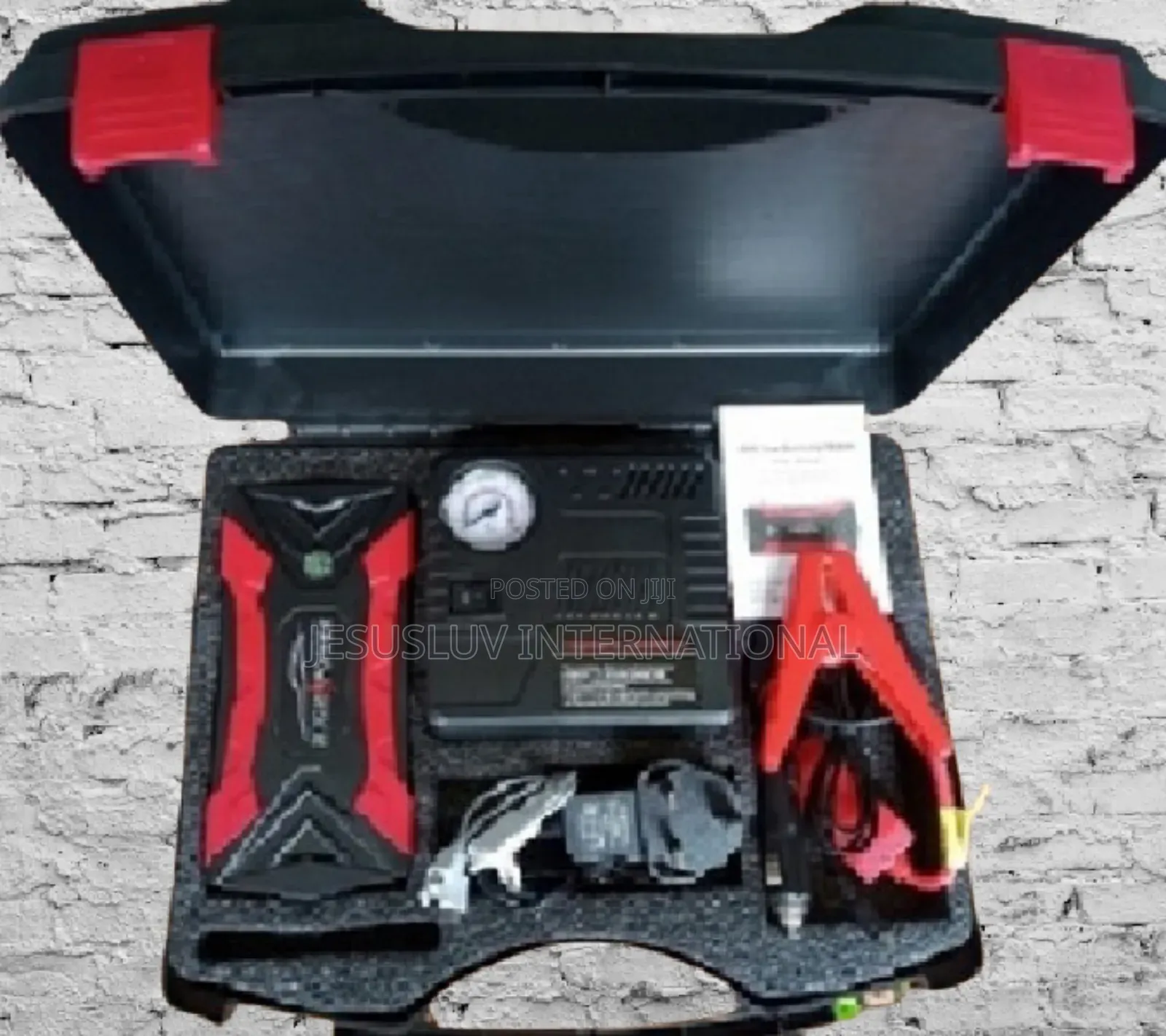 Jump Starter Power Pack +Tyre Inflator for Large Small Car