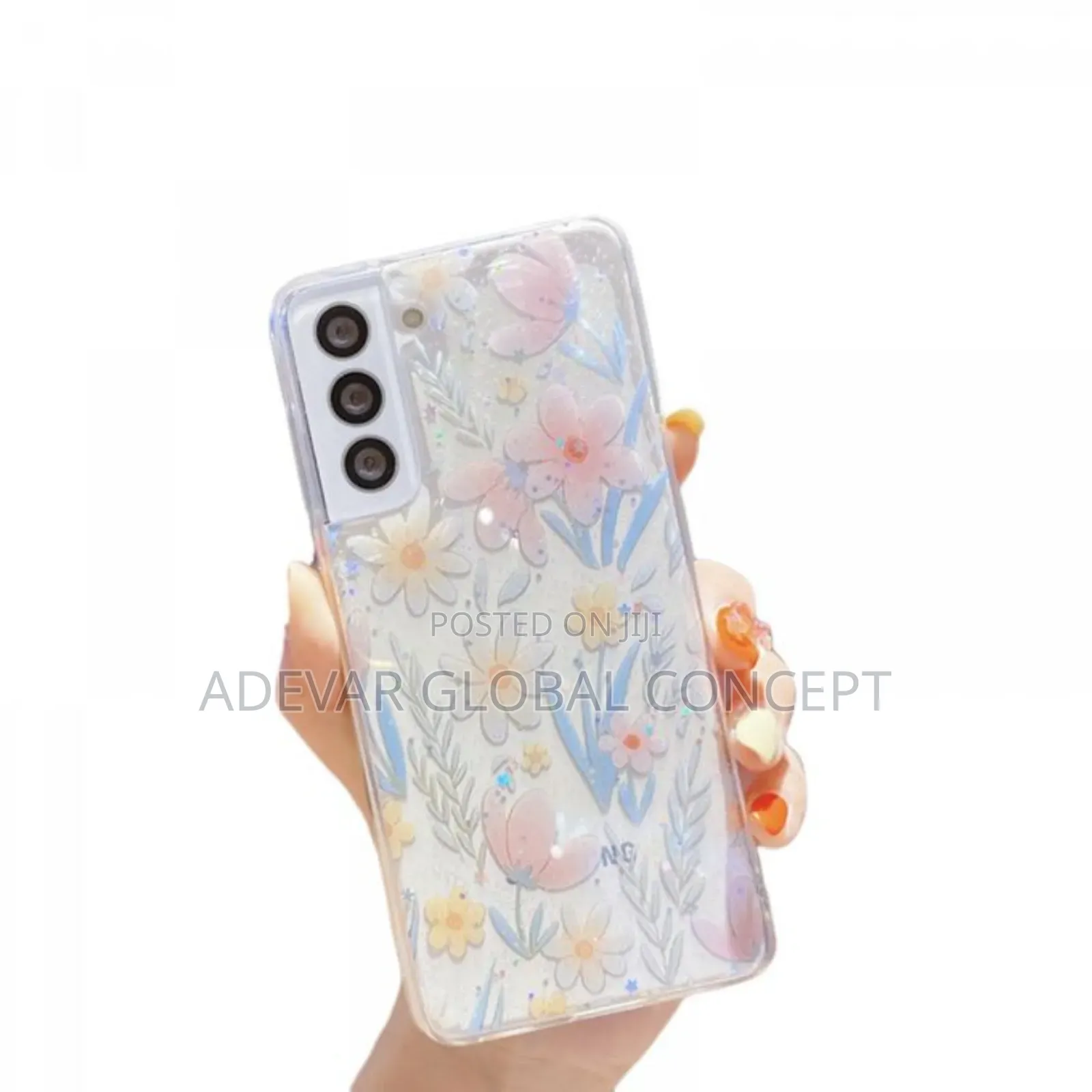Samsung Galaxy S21 Clear Case for Women Girlssoft Back Pouch