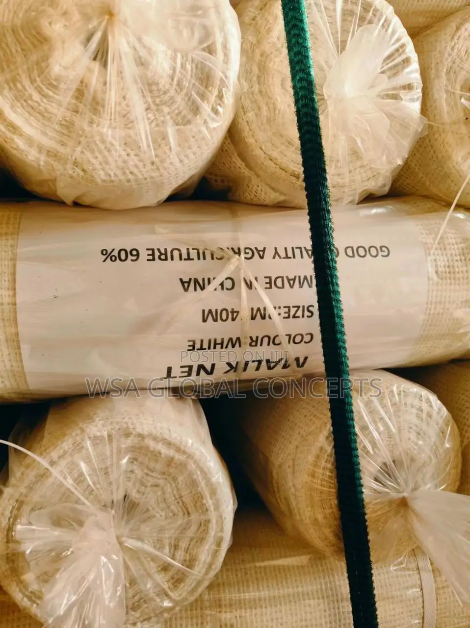 2meters X 40meters Agriculture White Shade Net