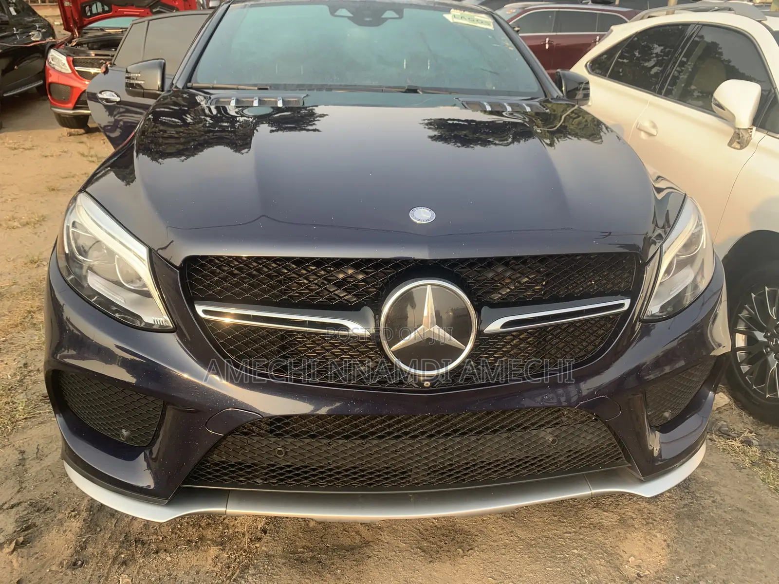 Mercedes-Benz GLE-Class AMG GLE 43 4MATIC 2018 Blue