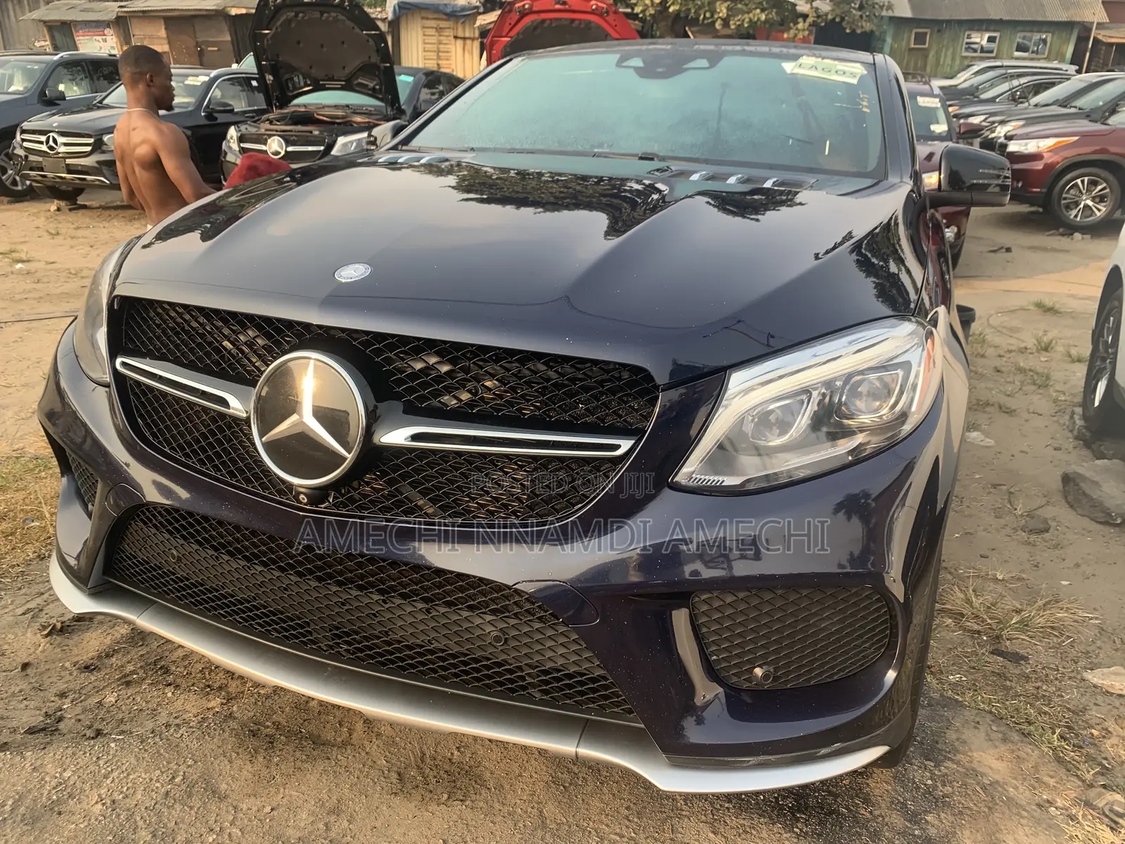 Mercedes-Benz GLE-Class AMG GLE 43 4MATIC 2018 Blue