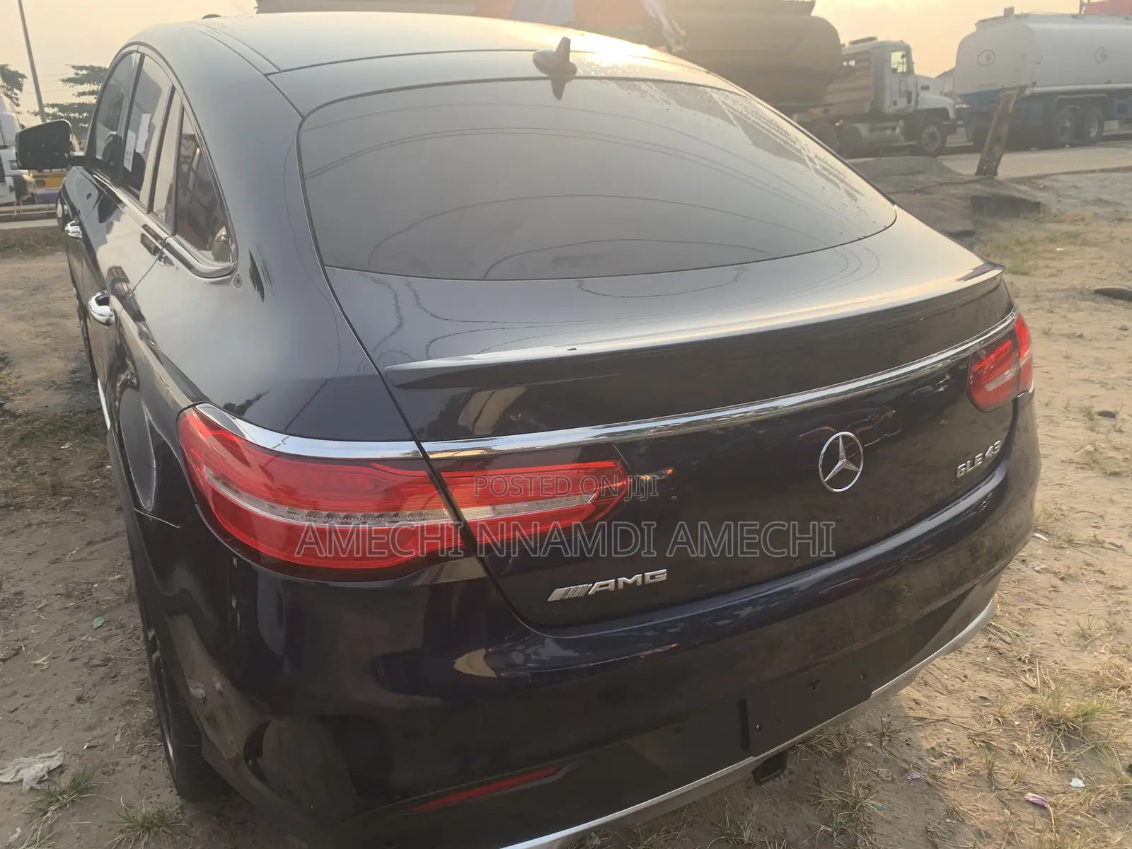Mercedes-Benz GLE-Class AMG GLE 43 4MATIC 2018 Blue