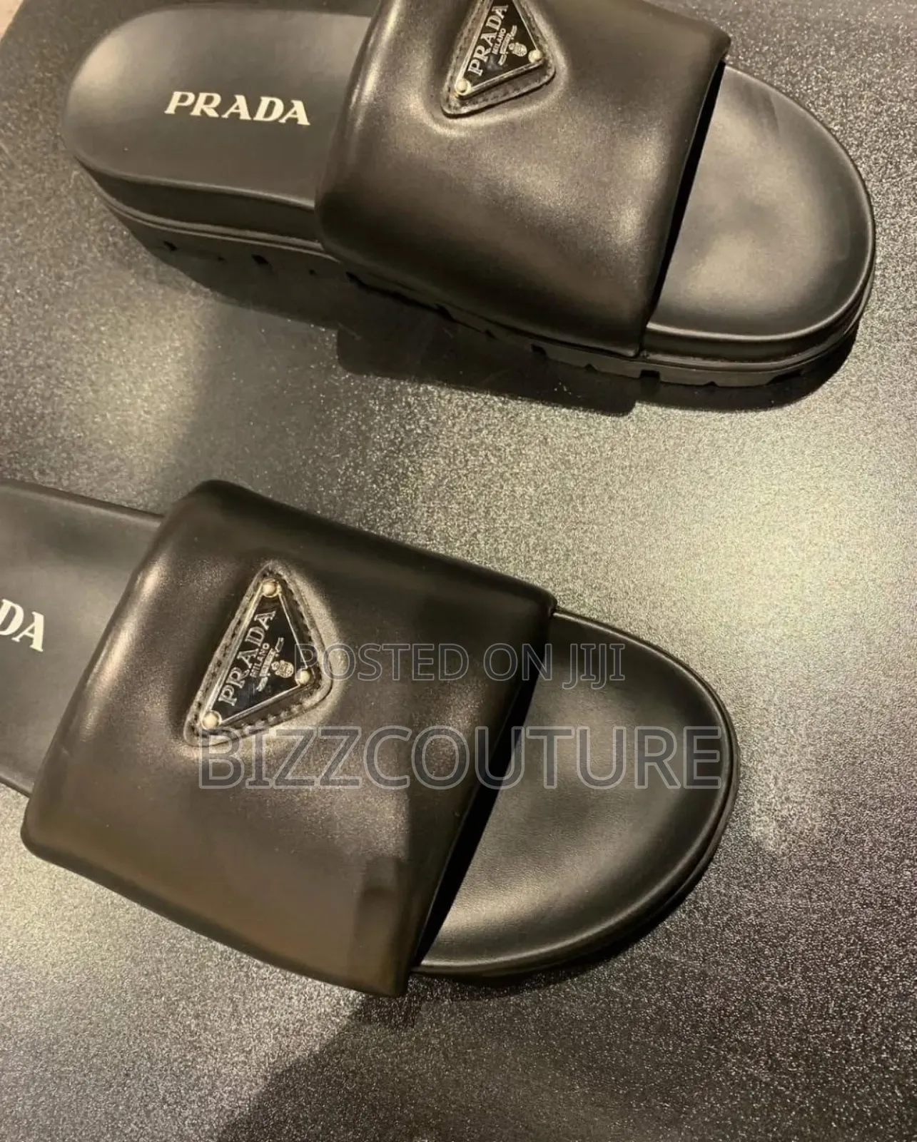 Original PRADA Slippers Available in Store