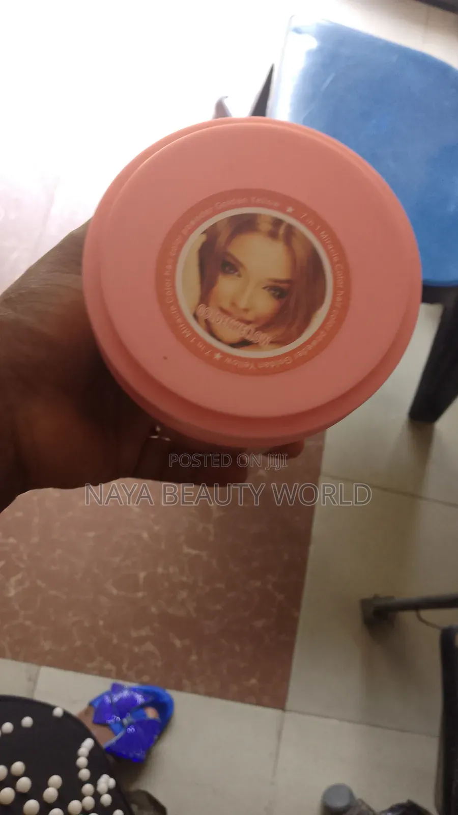Olive Bleaching Hair Dye and Developer