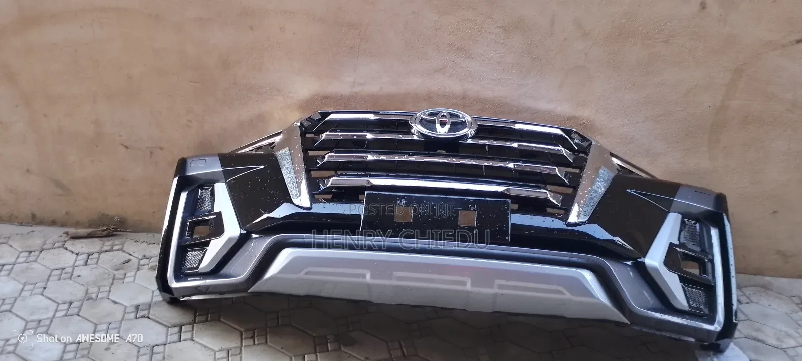 Toyota Land Cruiser Front Bumper 2020 Tiger Prince