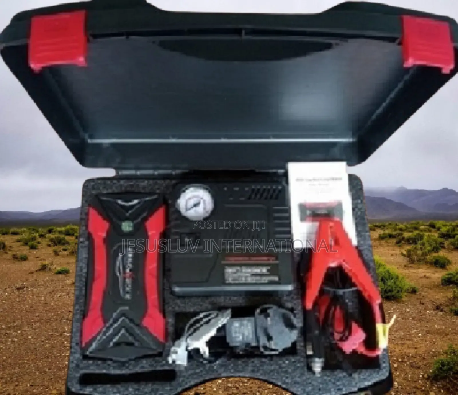 Powerful Multifunction Jump Starter 12V With Tyre Inflator
