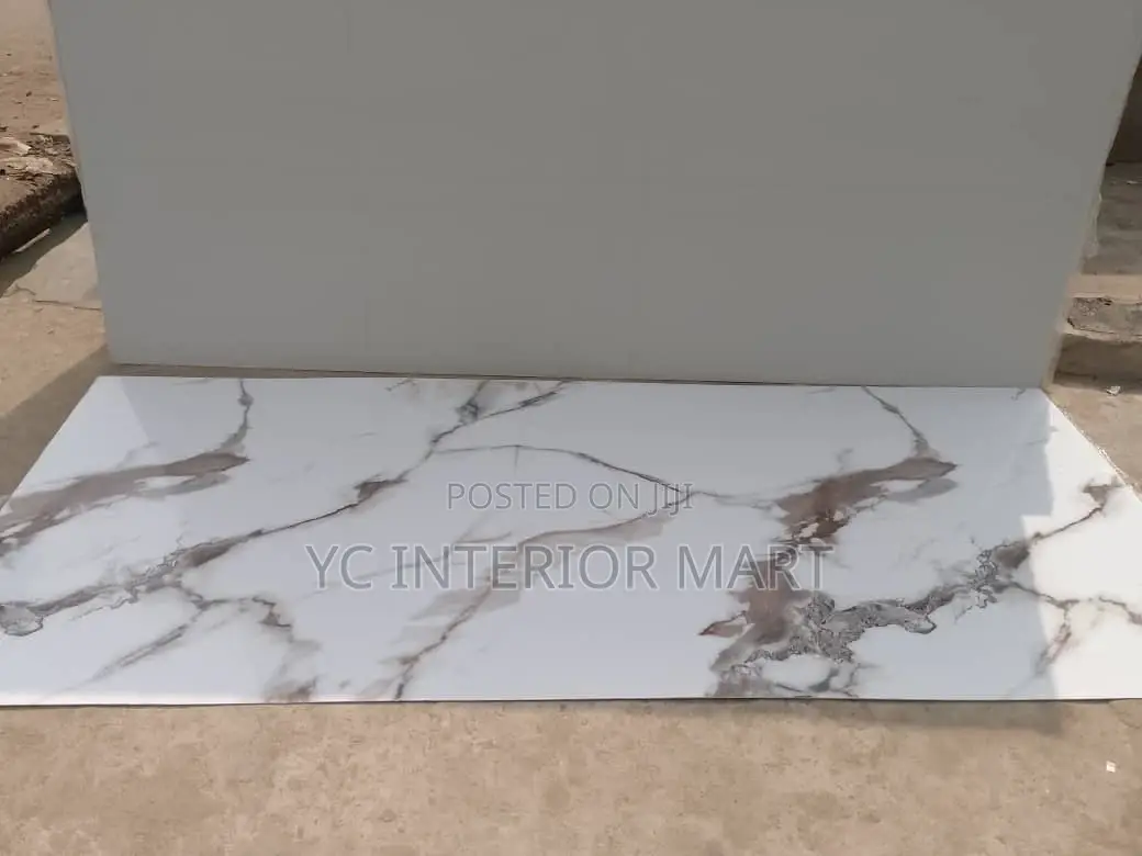 UV Glossy Marble Board H/W= 9ft by 4ft
