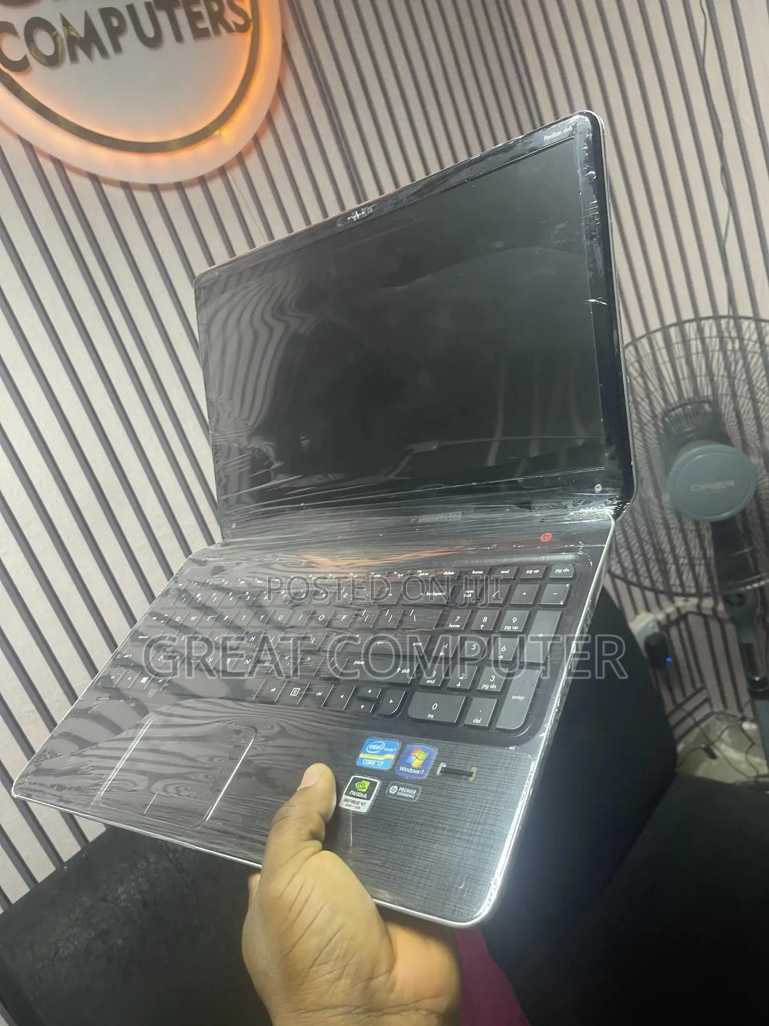 New Laptop HP 8GB Intel Core I7 HDD 500GB