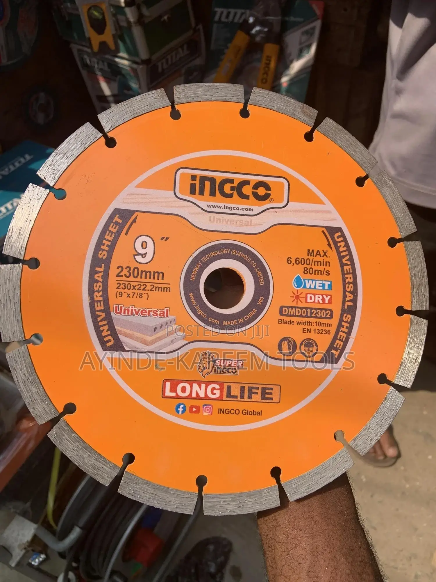 Diamond Disc 9” X 22.2mm