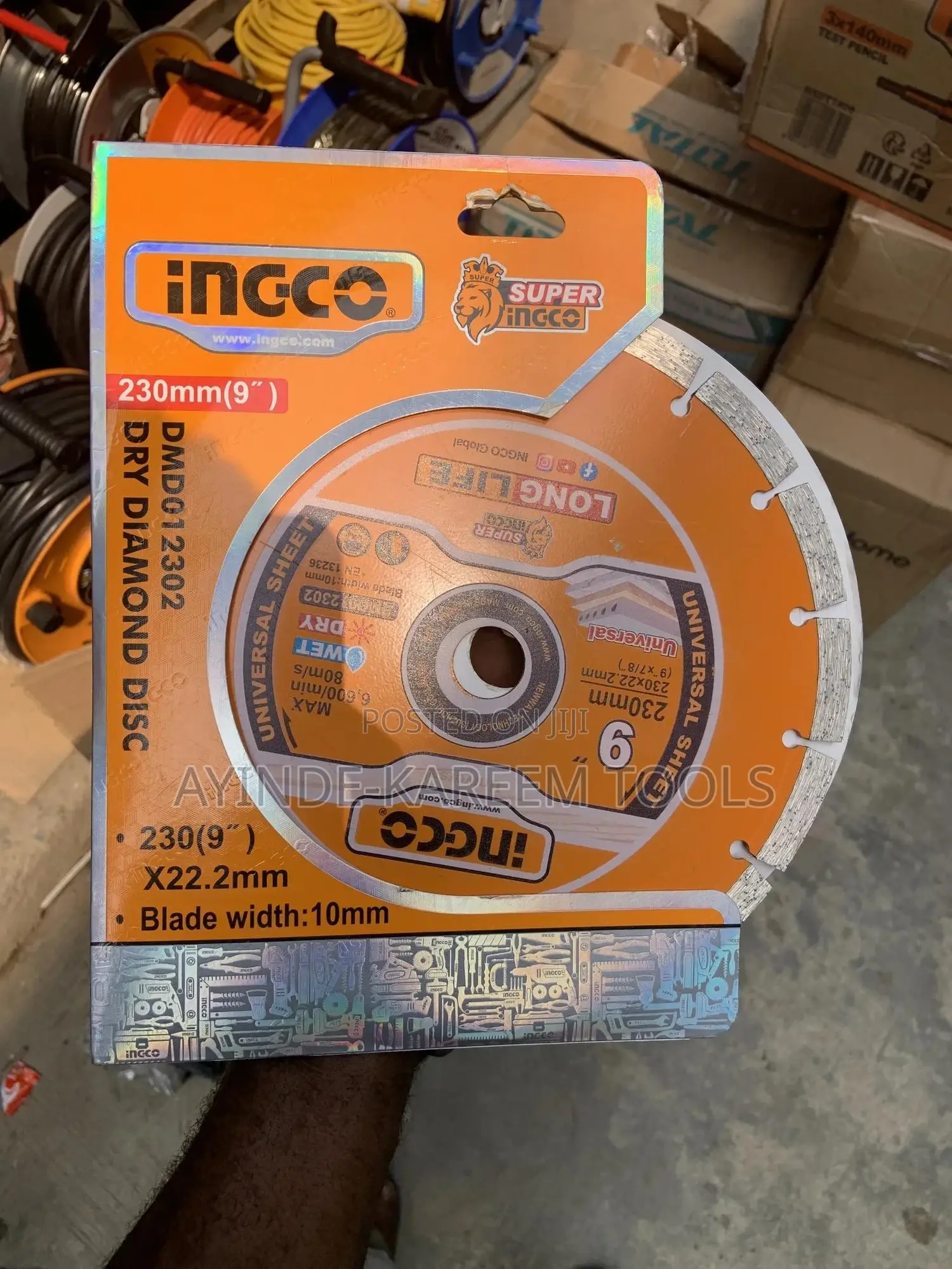 Diamond Disc 9” X 22.2mm