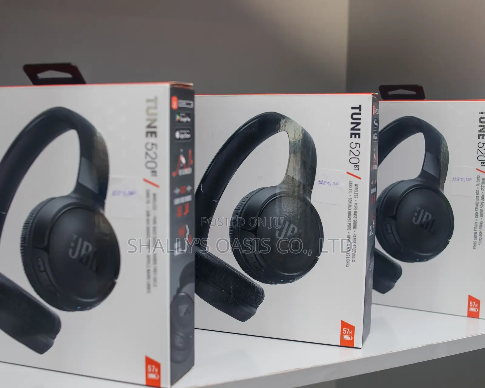 JBL Tune 520bt Wireless Bluetooth Headphones – Deep Bass, Long Battery