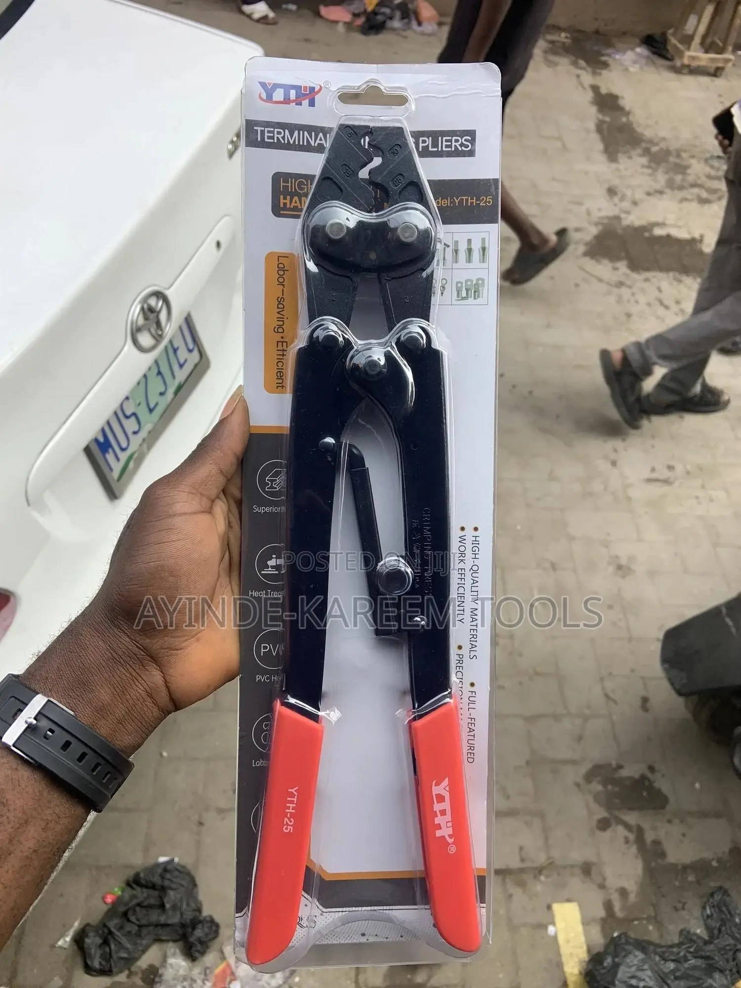 Terminal Crimping Pliers Yth-25 (8-25mm)