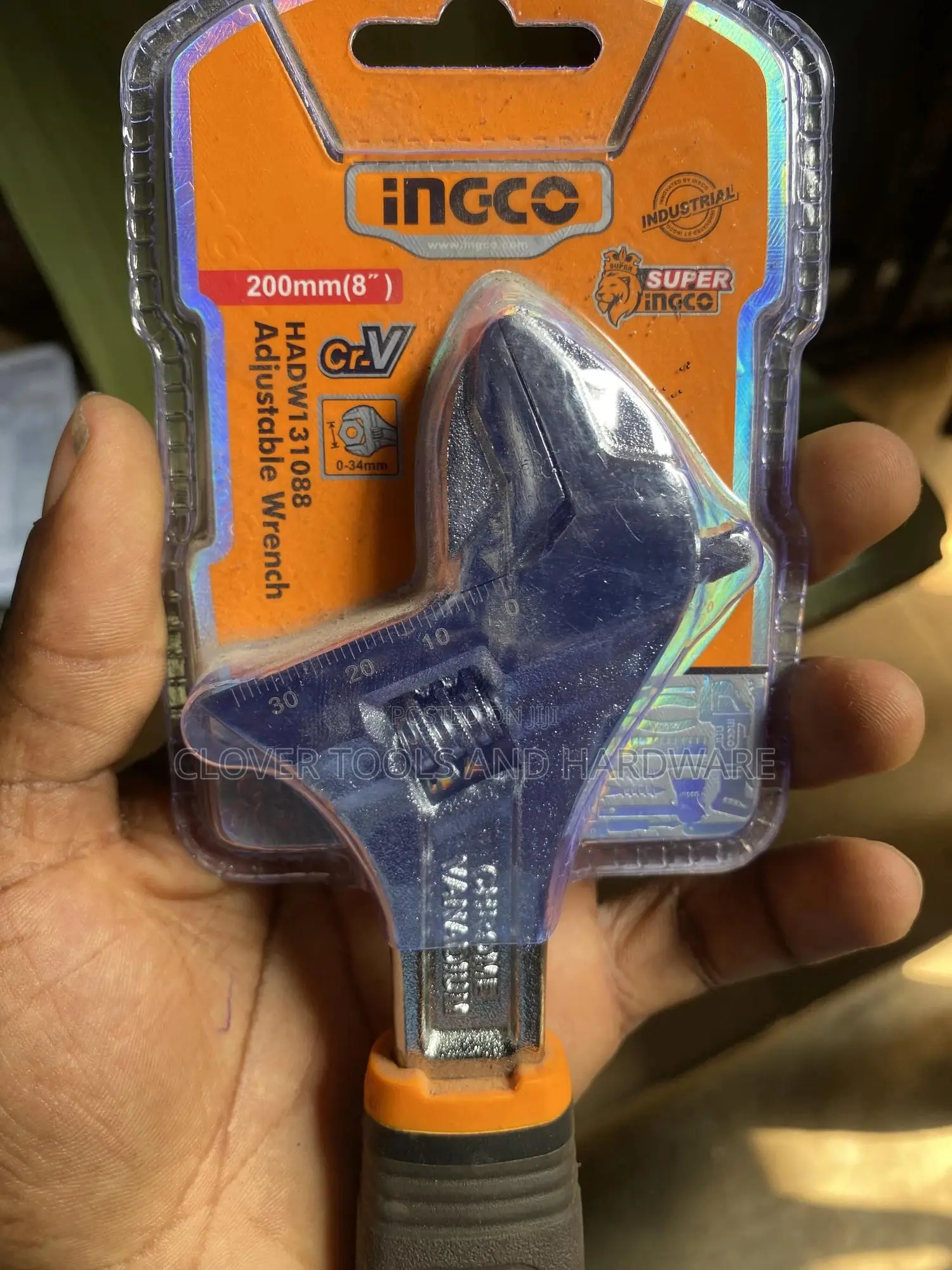 Ingco Hadw131088 Adjustable Spanner 8”/200mm