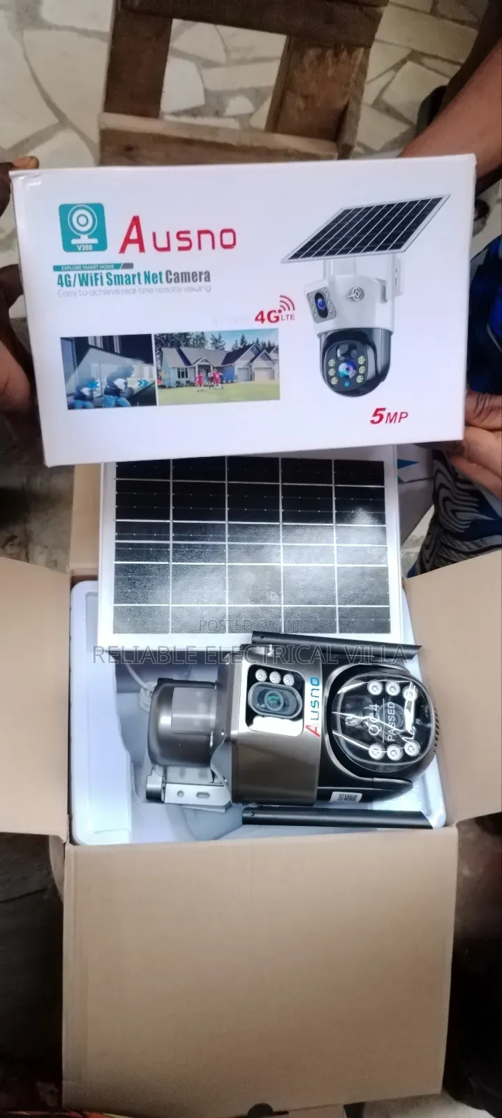 360 Degree Solar Camera