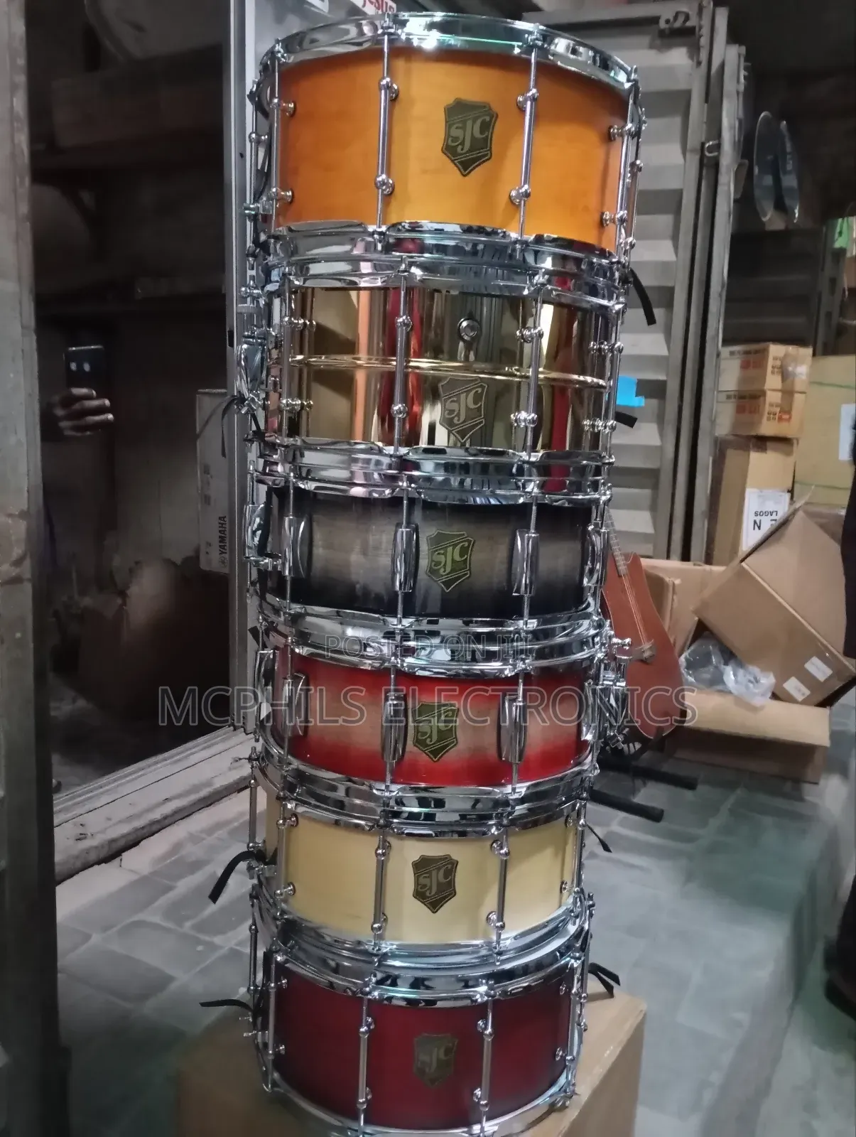 Sjc Metal/Wooden Wider Snare Drums