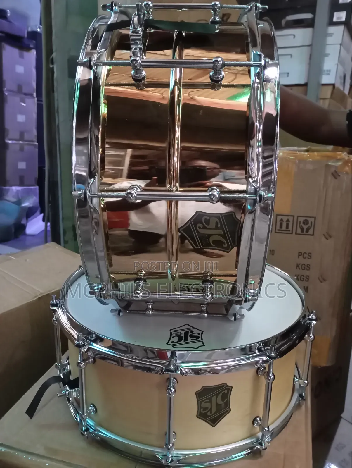 Sjc Metal/Wooden Wider Snare Drums