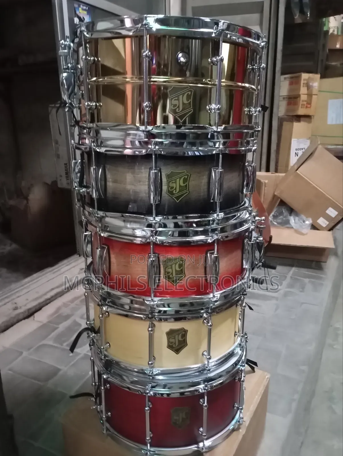 Sjc Metal/Wooden Wider Snare Drums