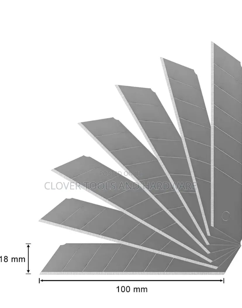 10pcs Spare Blades for Cutter Knives