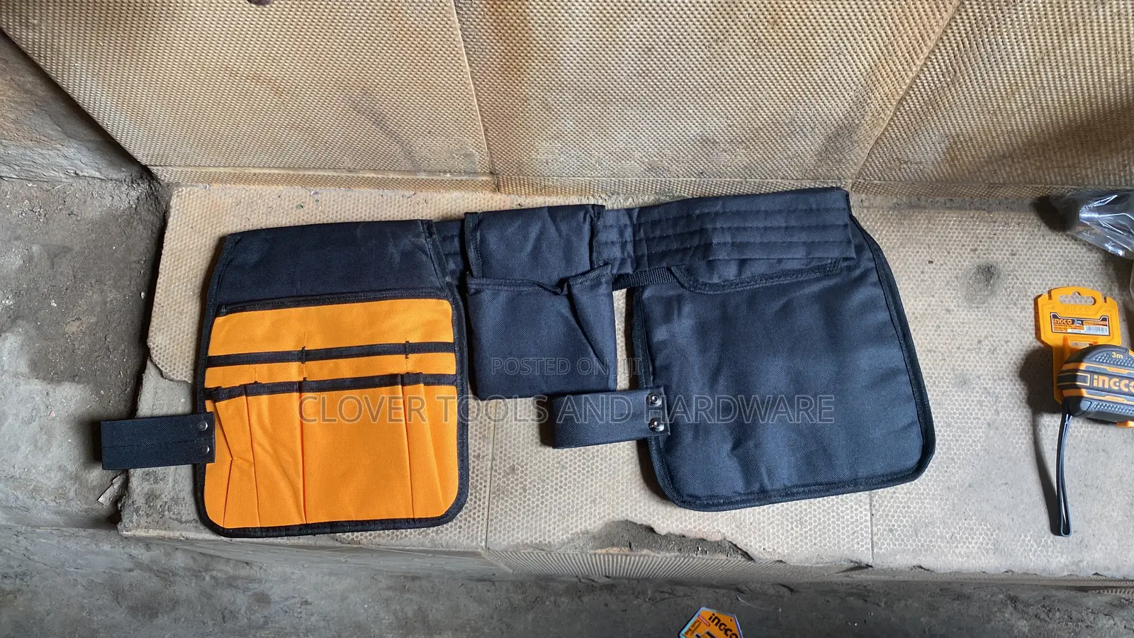 Ingco Tool Belt Pouch 600d Waterproof Polyester Aprons