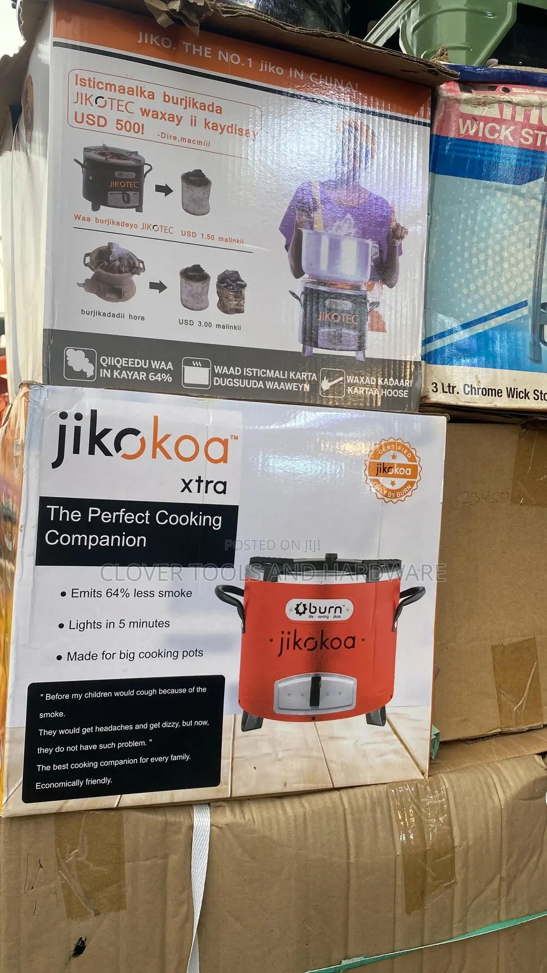 Eco-Soft Modern Charcoal Stove